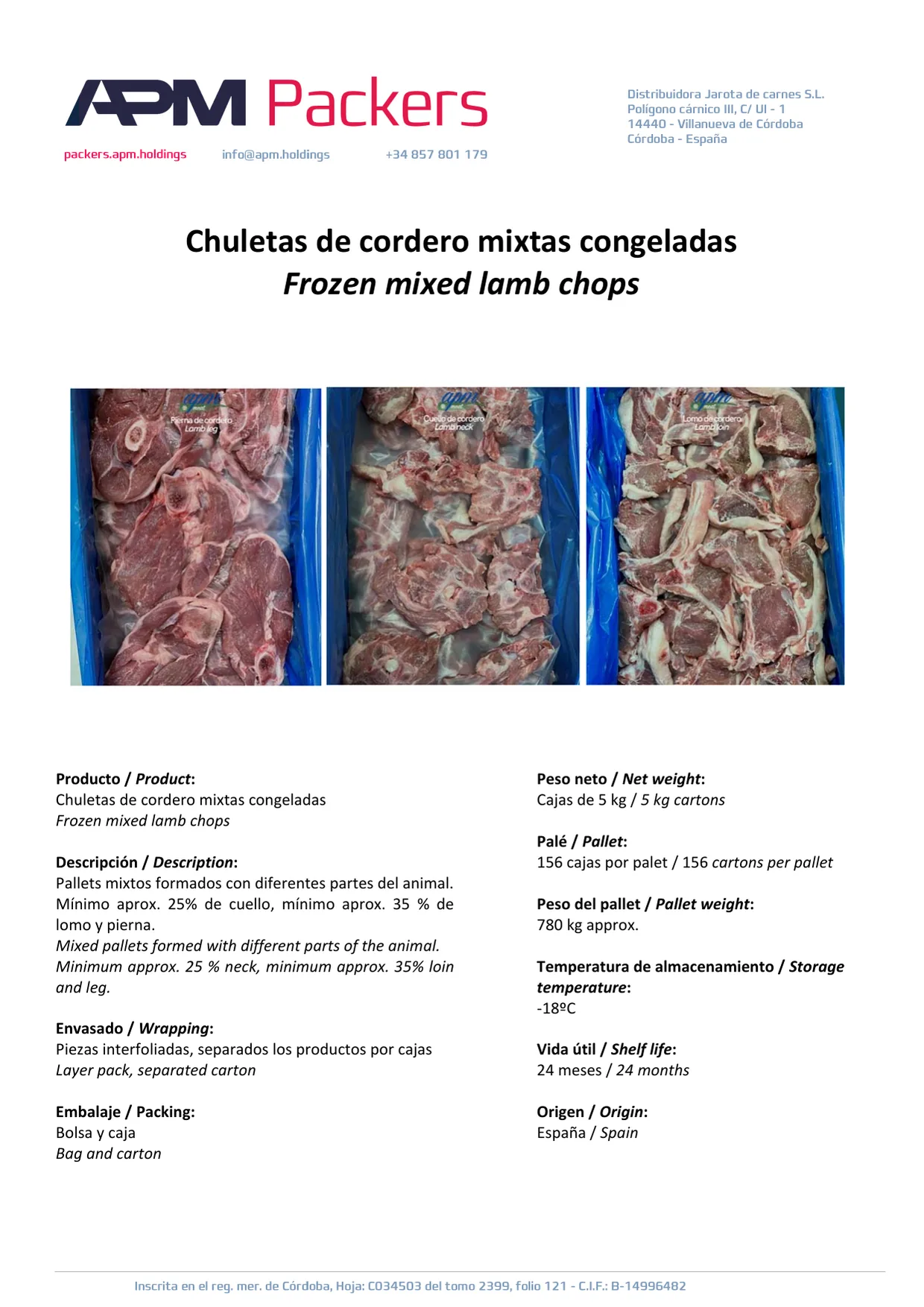 Chuletas de cordero mixtas