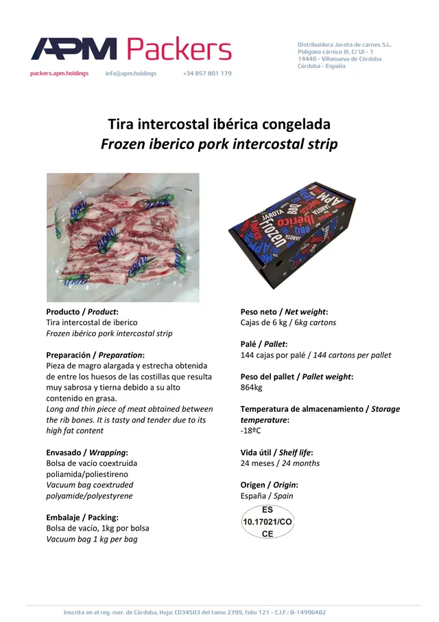 Intercostal ibérica