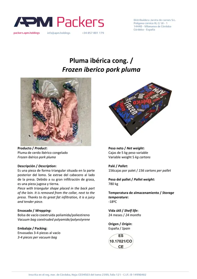 Pluma ibérica