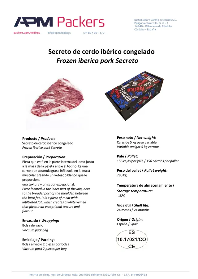 Secreto ibérico (cruceta)